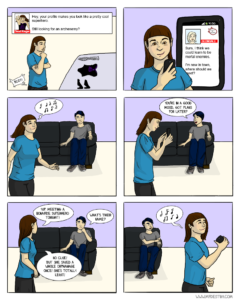 First date jitters