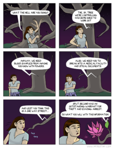 Tree of questionable wisdom